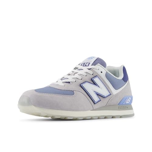 Image of New Balance Unisex-Adult 574 V2 Unisex, Pearl Grey/Nb White, 12 Wide Women/10.5 Men