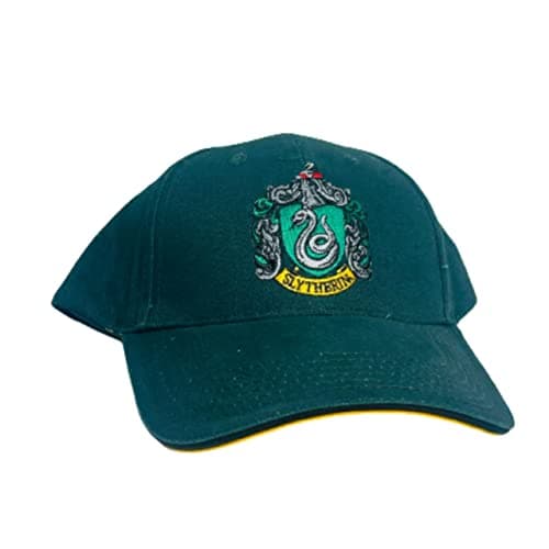 Image of Harry Potter Hogwarts House Trucker Cap Women's Baseball Hat Adjustable Snapback (Slytherin Cap)
