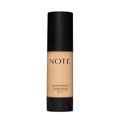 Image of Note Cosmetics Detox Protect Foundation Main Shades 03 Medium Beige 35 Ml