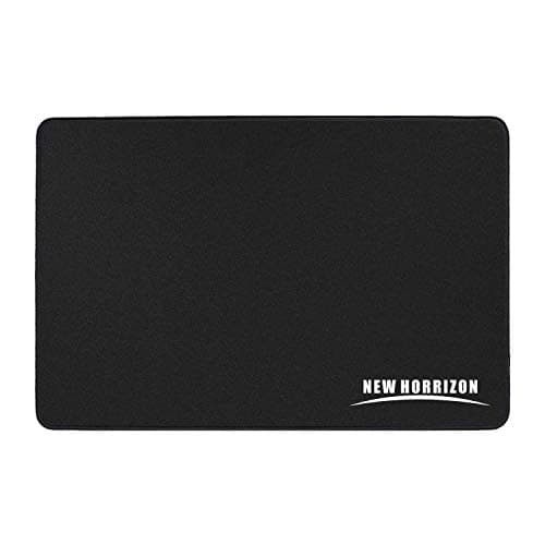 Image of New Horrizon Mouse pad, Gaming mouse mat, large mouse pads. Mouse Mat Gaming 290x210x5mm Mice mat, Black mouse mats, Non slip Rubber base desk mat