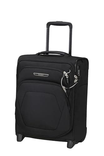 Image of Samsonite Spark SNG Eco - Carry-on Suitcase, Soft Luggage Underseat 45 x 36 x 20 cm, Airline-Compliant EasyJet, 2-Wheel Upright, 29L - Black (Black)