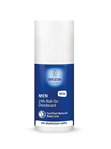 Image of WELEDA Bio Men 24h roll-on deodorant, natural cosmetics deodorant with a tart scent and freshness, effective protection against body odour, reliable 24 hours without aluminum (1 x 50 ml)