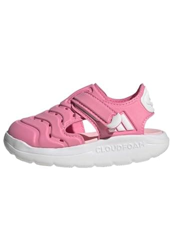 Image of adidas Unisex Baby WATER SANDAL 2 SANDALS INFANTS, bliss pink/ftwr white/clear pink, 4 UK Child