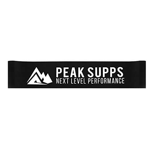 Image of Resistance Loop Band Heavy Strength (Black) - Skin Friendly - Peak Supps - 25cm Looped