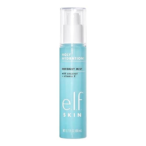 Image of e.l.f. Hydrating Coconut Mist, Lightweight, Scented, Versatile, Refreshes, Soothes, Invigorates, Infused with Vitamin E, 2.7 Fl Oz