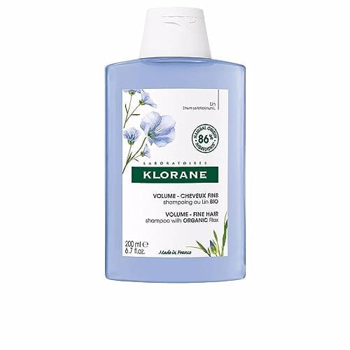 Image of Klorane - Volumising Shampoo with ORGANIC Flax - Fine hair, 1 x 200ml bottle