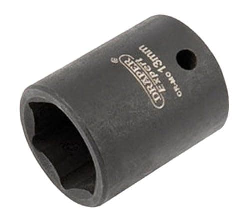 Image of Draper Expert 5056 13mm 1/4-inch Square Drive Hi-Torq 6-Point Impact Socket, Blue