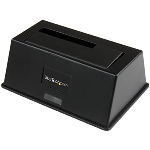 Image of StarTech.com Single Bay USB 3.0 to SATA Hard Drive Docking Station, USB 3.0 (5 Gbps) Hard Drive Dock, External 2.5/3.5" SATA I/II/III HDD/SSD Docking Station, Top-Loading Hard Drive Bay (SDOCKU33BV)