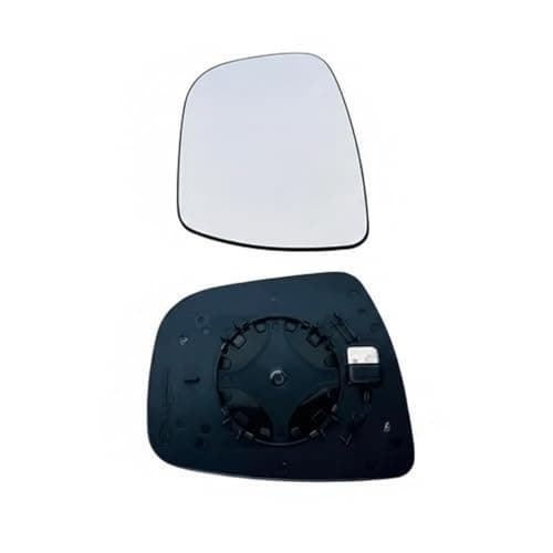 Image of Fits Nissan Juke (15-21), Qashqai (14-21), X Trail (14-19) Wide Angle Wing Mirror Glass With Heated Backing Plate LEFT HAND (UK Passenger Side) Direct Replacement For Wing Mirror Oem: 96366-4EA1A