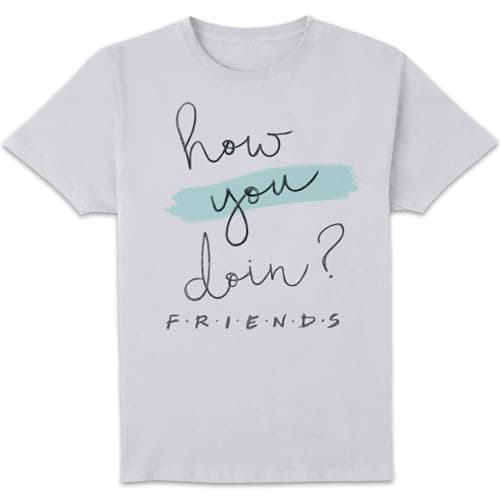 Image of Friends How You Doin? Men's T-Shirt - White XXL