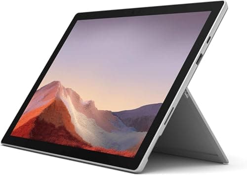 Image of Microsoft Surface Pro 7+ 12.3" Touchscreen 2-in-1 Tablet/Laptop, Intel Core i5-1135G7 (11th Gen, up to 4.2 GHz), 8GB RAM, 256GB SSD, Windows 11 Pro, Platinum, QWERTY English (Renewed)
