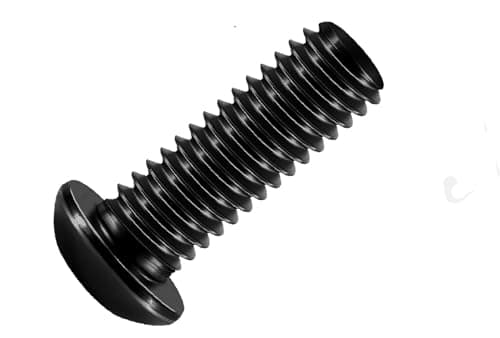 Image of 6mm High Tensile Bolts M6 x 20mm (10 Pack) Black (10.9 H/T) Socket Button/Dome Allen Key Head Bolt/Screws Free UK Delivery (10, M6 x 20mm)
