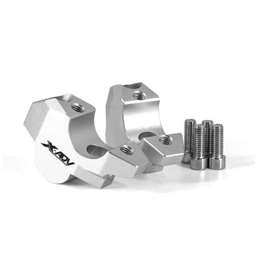 Image of Motorcycle Bar Clamps For H&ONDA X-ADV 750 XADV750 XADV ADV 150 ADV150 2017-2023 Motorcycle Handle Bar Riser Clamp Extend Handlebar Adapter Mount(Silver)