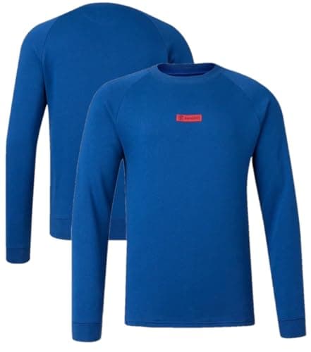 Image of Castore Rangers Football Men's Sweatshirt Blue Crew Top (UK, Alpha, M, Regular, Regular, Blue)