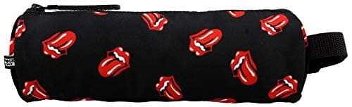 Image of Rolling Stones The All Over Tongue Pencil Case Black 23x8x8cm