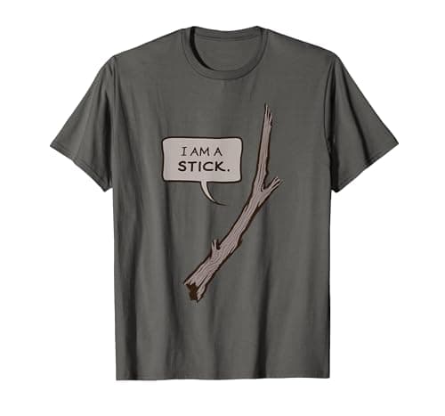 Image of Stormlight Archive I Am A Stick T-Shirt, Men, Asphalt Grey, XX-Large
