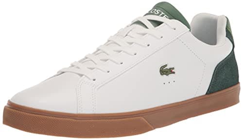 Image of Lacoste Men's Lerond Sneaker Basketball, White Eraser, 8 UK