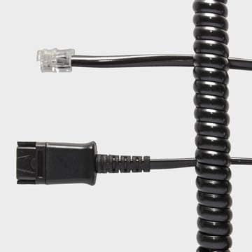 Image of JPL BL-04+P U10PS PLX QD Black Cable Adapter - Cable Adapter (U10PS, PLX QD, Male/Male, Black)