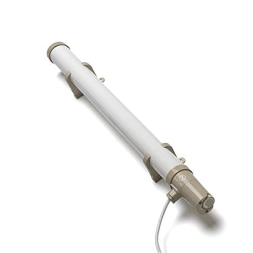 Image of Dimplex ECOT2FT Tubular Heater - Foot Tube with Built In Thermostat - Mounting Brackets Included White/Grey