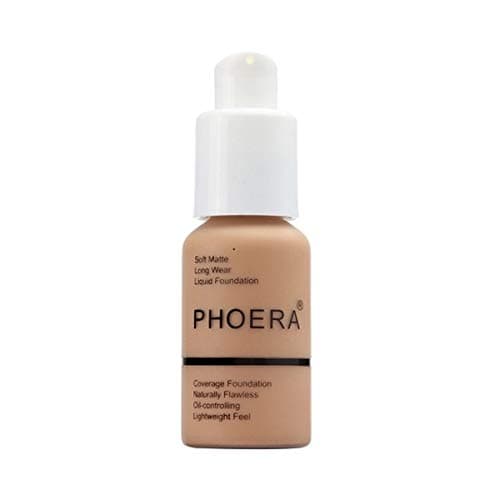 Image of Aquapurity Phoera® Full Coverage Foundation Soft Matte Oil Control Concealer 30ml Flawless Cream Smooth Long Lasting (110 TRUFFLE)