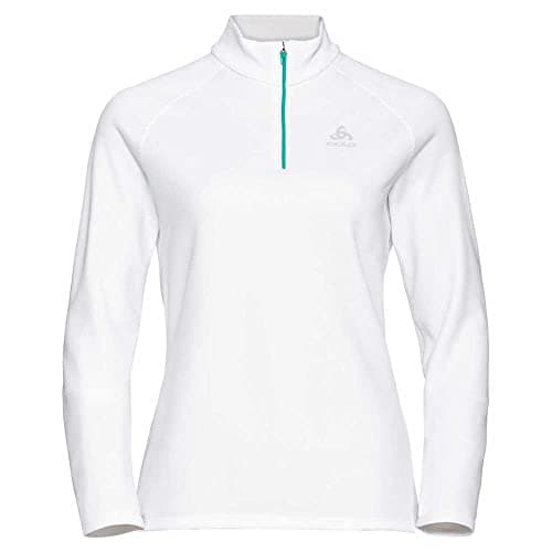 Image of Odlo Women Long-sleeved shirt with zipper BESSO, white, L