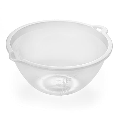 Image of Addis Large 3 litre capacity Plastic Mixing Bowl, Clear