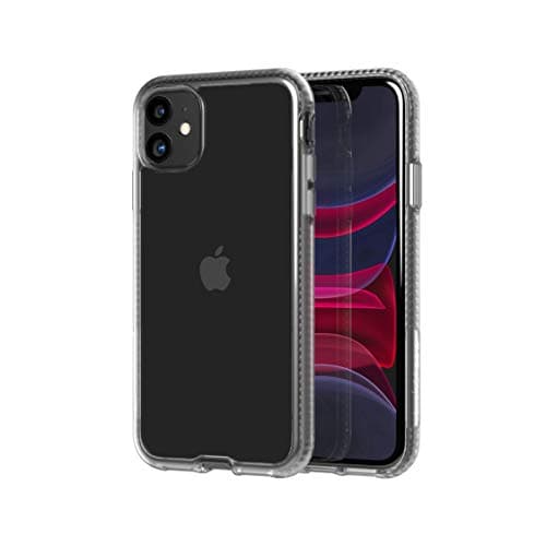 Image of Tech21 T21-7250 Protective Apple iPhone 11 Ultra Thin Back Cover with BulletShield Protection - Pure Clear - Transparent - 6.1 inches