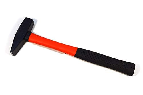 Image of Engineer's Hammer Fibreglass Handle Non-Slip Handle Hammer Tool Steel 2000 g