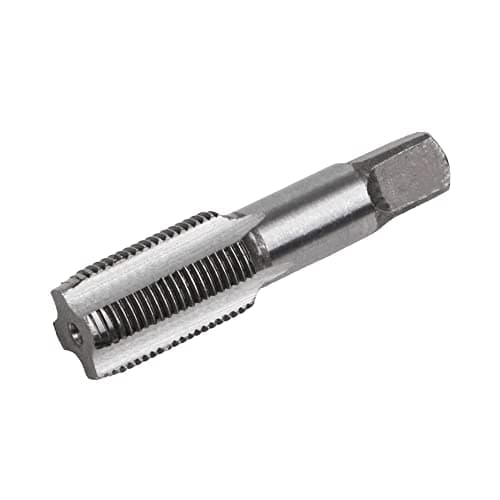 Image of CNBTR Silver 4 Flute 3/8 BSP Bearing Steel Hand Tap Pipe Thread Tap for Machining Pipe Thread