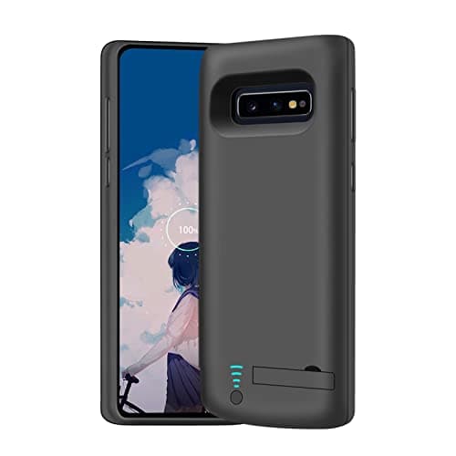 Image of BAHOND [Upgraded Battery Case for Samsung Galaxy S10e, 5000mAh Rechargeable Extended Battery Charger Case, Adds 1.2x Extra Juice (5.8 Inches) Black
