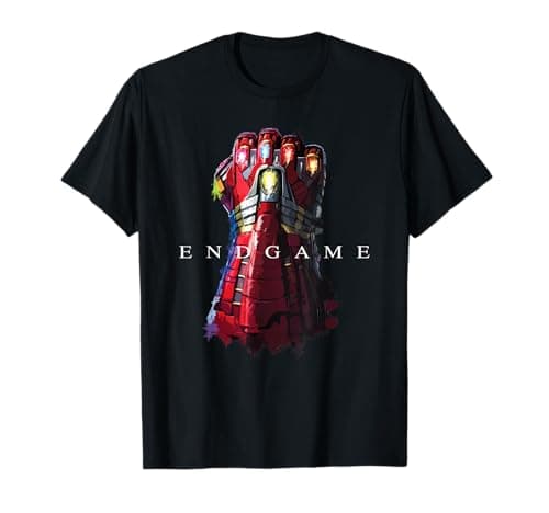 Image of Marvel Avengers: Endgame Iron Man Gauntlet T-Shirt