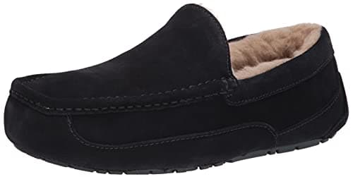 Image of UGG Men's Ascot Slipper, True Navy, 16 UK