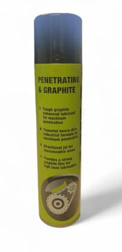 Image of PENETRATING SPRAY 1 X 400ml, A HEAVY DUTY PENETRATING SPRAY THAT HELPS TO FREE UP SEIZED NUTS AND BOLTS CONTAINS GRAPHITE