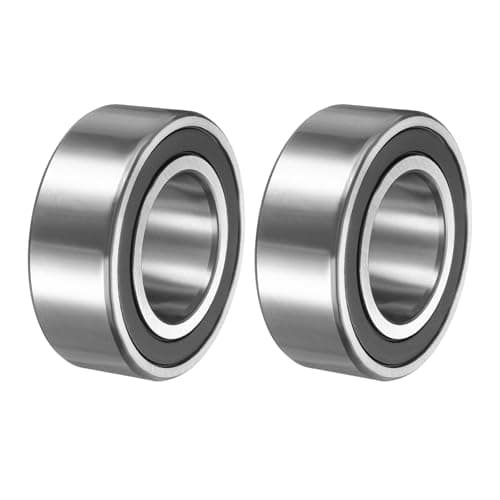Image of sourcing map 2Pcs 3209-2RS/5209-2RS Double Row Sealed Angular Contact Ball Bearing, 45 x 85 x 30.2mm Ball Bearings for Electric Motor, Pumps, Compressors, Agricultural Machinery