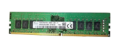 Image of SK Hynix 16Gb 2666MHz DDR4 UDIMM 2Rx8 PC4-21300 HMA82GU6CJR8N-VK Non-ECC RAM Memory