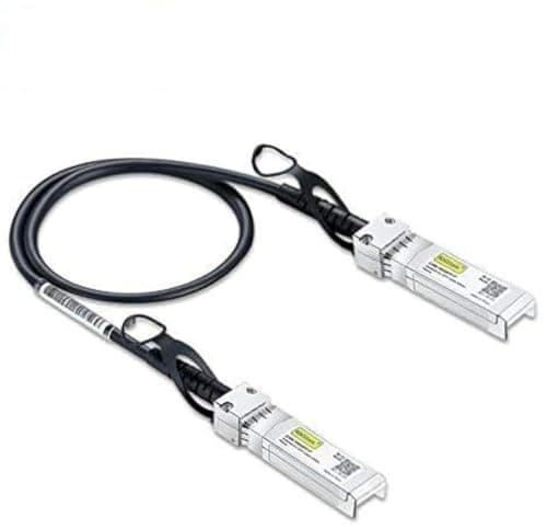 Image of 10Gtek 10Gb SFP+ DAC Twinax Cable, Passive, Compatible with Ubiquiti UniFi, 0.5-Meter(1.65ft)
