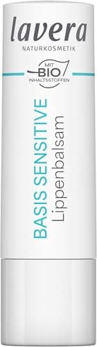 Image of lavera basis sensitive Lip Balm - for sensitive lips – moisturises & soothes – nourishes and softens – natural cosmetics – 1 piece