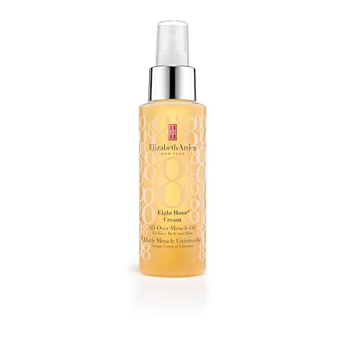 Image of Elizabeth Arden Eight Hour Cream All-Over Miracle Oil Spray for Face, Body & Hair (100ml) Long-lasting Moisture, Soothing & Firming, Unisex
