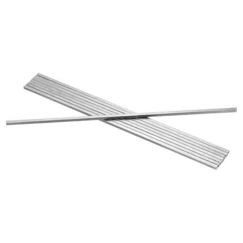Image of sourcing map 8Pcs Square Steel Key Stock, 3/16" x 3/16" x 12" Cold-Drawn 45# Steel Bars