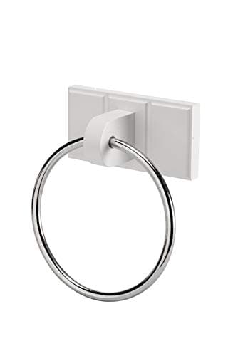 Image of Croydex WA991522 Towel Ring, Pine, White, One Size