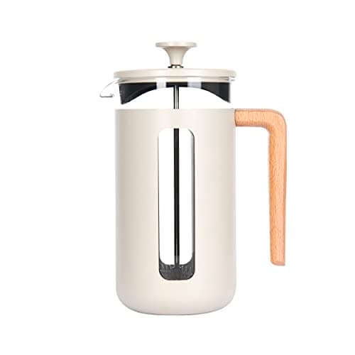 Image of La Cafetière Pisa Stainless Steel Cafetière, Eight Cup, Latte, Gift Boxed