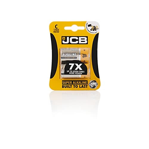 Image of S5339 JCB C Size Super Alkaline Batteries - Pack of 2