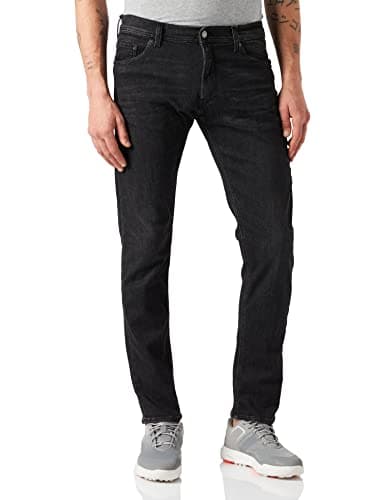 Image of REPLAY Men's Jondrill Powerstretch Denim Jeans, Grey (097 Dark Grey)., 32 W/32 L