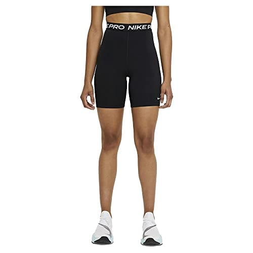 Image of NIKE DA0481-011 W NP 365 SHORT 7IN HI RISE Shorts womens black/(white) S