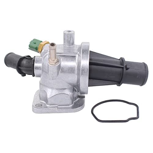 Image of HouYeen Coolant Thermostat Housing with Seal Sensor Assembly for O-pel Vaux-hall Agila Combo Corsa Meriva Tigra