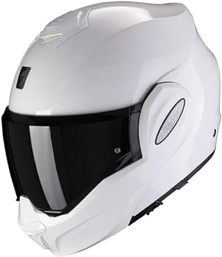 Image of Scorpion Exo-Tech Evo Solid Helmet, white, XL (60/61)