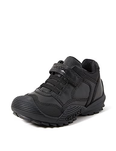 Image of Geox Boy Jr Savage B Shoes, Black*4 UK