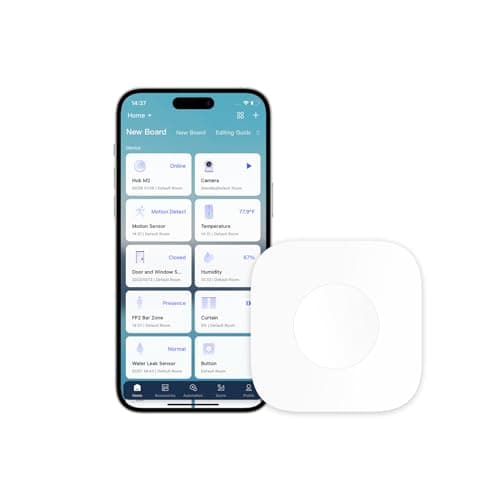 Image of Aqara Wireless Mini Switch, Requires AQARA HUB, Zigbee Connection, Versatile 3-Way Control Button for Smart Home Devices, Compatible with Apple HomeKit, Smart Switch Works with IFTTT