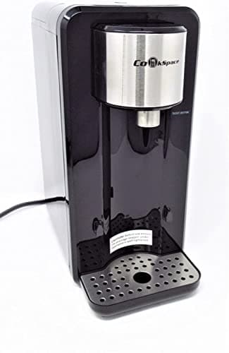 Image of Cookspace® Instant Hot Water Dispenser – Water Boiler 2.5L Tank and Drip Tray 2600W Black with Silver Trim Electric Kettle Machine, Rapid Boil in seconds, Easy to use, Compact space saving design