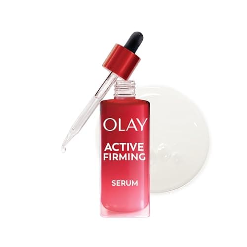Image of Olay Regenerist Active Firming Serum with Collagen Peptides, Niacinamide & Vitamin E – Visibly Firms & Reduces Wrinkles in 14 Days – Dermatologist Tested Face Serum